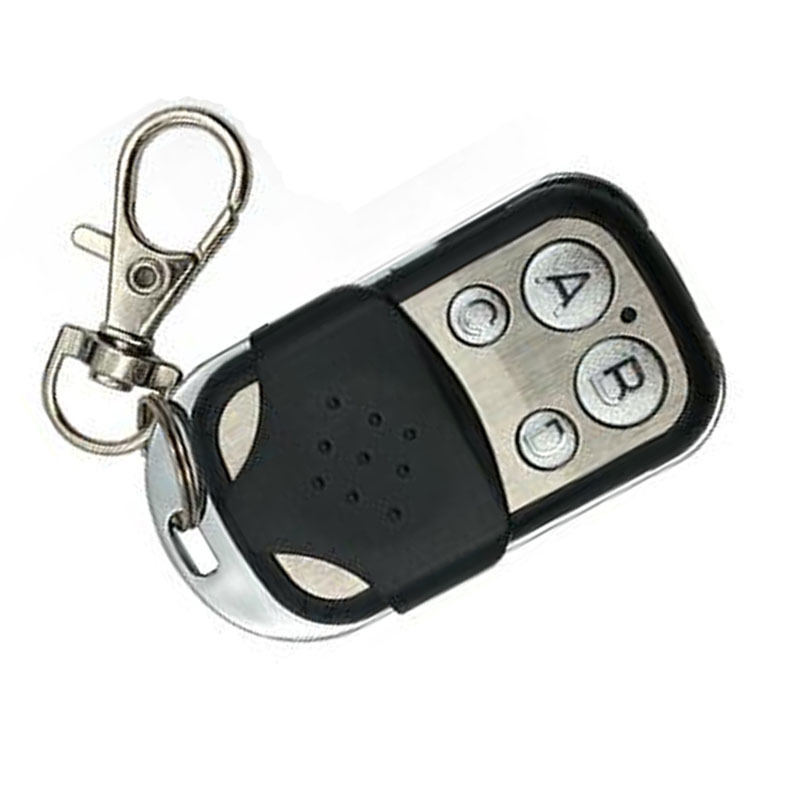 现货315MHZ无线拷贝遥控器 金属四键车库门卷闸门对拷码遥控器