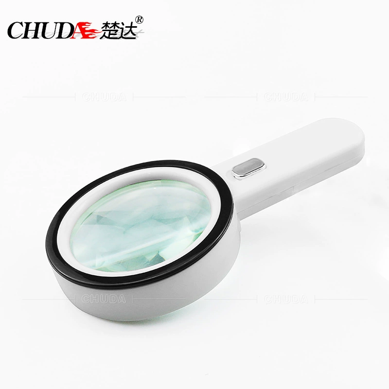 Взрывы 20 раз 12 огней антикварные украшения признательность High Times ручной подарок для чтения увеличительное стекло для пожилых людей с подсветкой