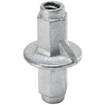 建筑用模板系统配件 调整螺母 建筑配件夹紧 15/17 丝杆螺母