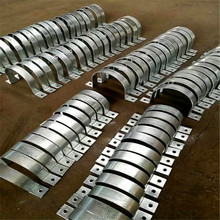 供不锈钢A2双螺栓管夹 A7三螺栓管夹 A5-1基准型双螺栓镀锌管夹