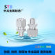 Stainless steel 304 card sleeve connector double card straight-through British tube card sleeve connector NPT thread straight-through