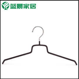 浸塑衣架防滑无痕居家衣柜收纳整理衣撑户外晾晒衣挂加粗干湿两用