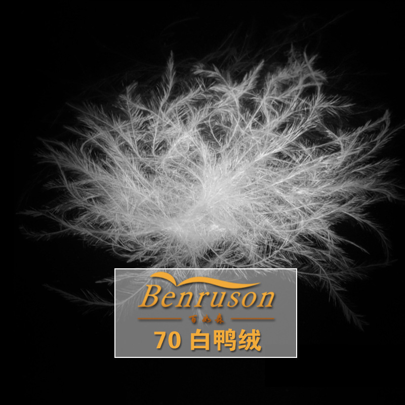 Factory Direct Sales Washed 70 White Duck down Jacket Filling with High Fill Power Wholesale Large Quantity Discount down Raw Materials