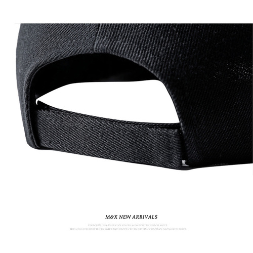 Cross-border printable LOGO hat for women Korean version versatile peaked cap autumn and winter solid color curved brim men's trendy deep top baseball cap