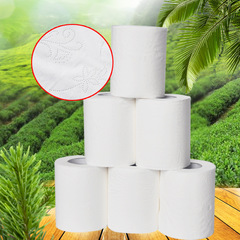 5.6 lbs of virgin wood pulp toilet paper, 30 rolls of thickened 4-ply kitchen towel paper, household tissue rolls, wholesale bulk packaging