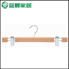 服装酒店专用木制裤架裤夹子挂裤架裙夹衣架批发裤子夹子衣架木质