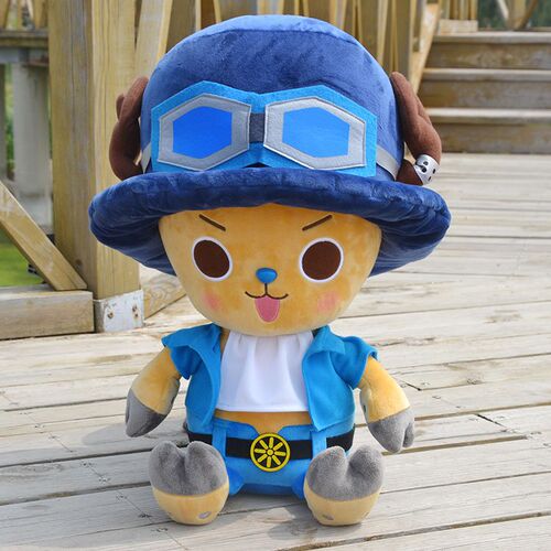 One Piece Sabo Plush Doll Glasses Chopper Cloth Doll Children's Doll Toy One Piece Kagong-made