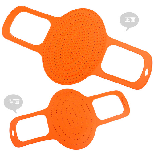 Baking Silicone Turkey Basket, Grilling Silicone Kitchenware, Foldable Filtering Strainer, Silicone Oil Filtering Basket