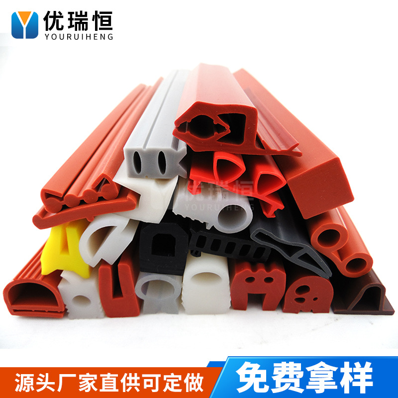 硅胶发泡密封条 方形硅胶密封条 耐低温硅胶条 发泡硅胶条
