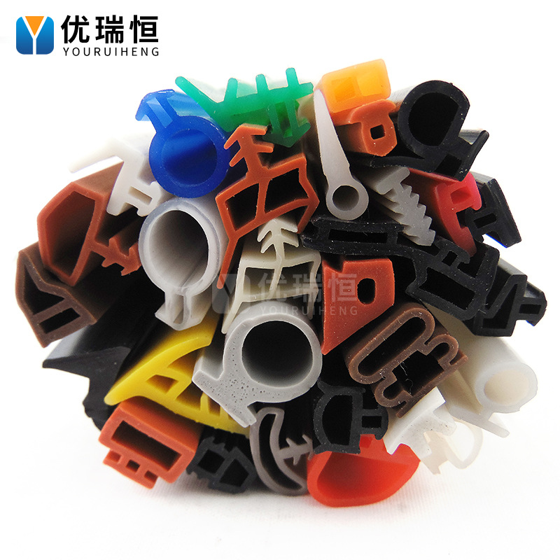 瑞恒生产 多种规格硅胶密封条 耐低温硅胶条 方形异型圆形硅胶条