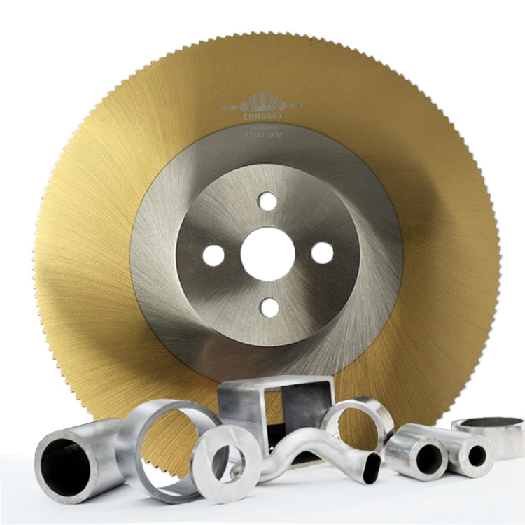 W5高速钢锯片 250/275/300 HSS-DM05切钢管锯片 CORONET皇冠锯片