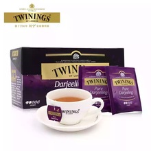 川寧歐式大吉嶺紅茶包25片 進口茶包 英國Twinings袋泡茶紅茶包