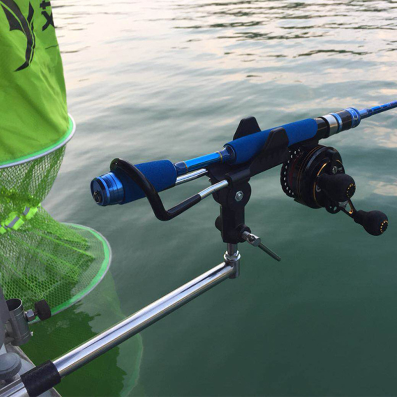 New Fishing Rod Bracket Universal Battery Rack Raft Fishing Bracket Raft Rod Hand Rod Sea Rod Rack Multifunctional Fishing Bracket