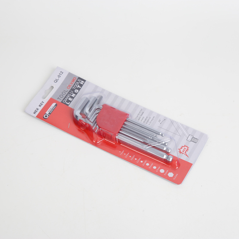 专业生产 9件套亚光球头内六角扳手 进口s2古铜内六角 手动扳手