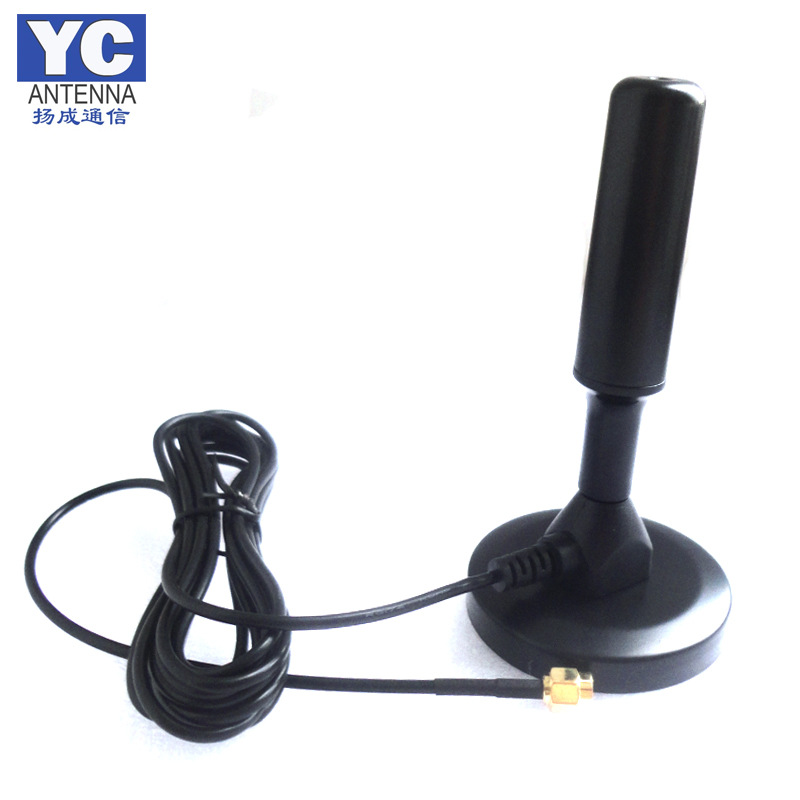 车载DVB-T天线汽车数字电视天线 CMMB高增益吸盘天线