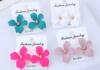 Universal long earrings, accessory, flowered, city style, internet celebrity