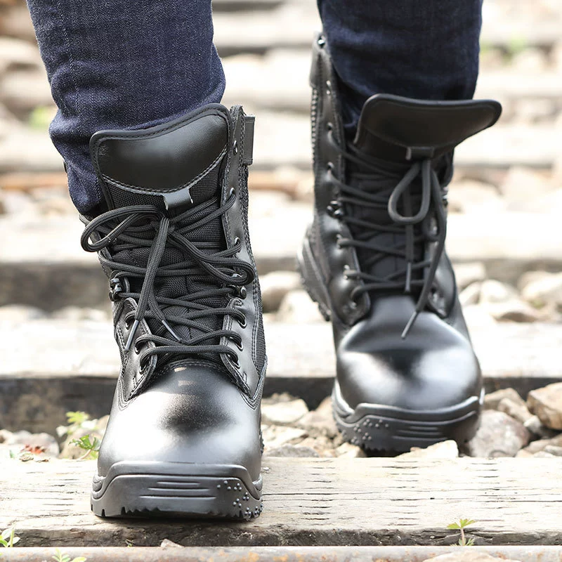 Cqb, shock-absorbing high tactics breathable boots