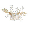 Metal high-end hair accessory handmade from pearl for bride suitable for photo sessions, wholesale