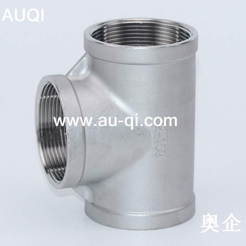 厂家直销 供应不锈钢三通 内螺纹三通 丝扣三通 可批发