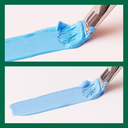 Montmartte Oil Brush Set Sable Long Flat Peak Oil Brushes Studio Acrylic Brushes Oil Pastel Brushes