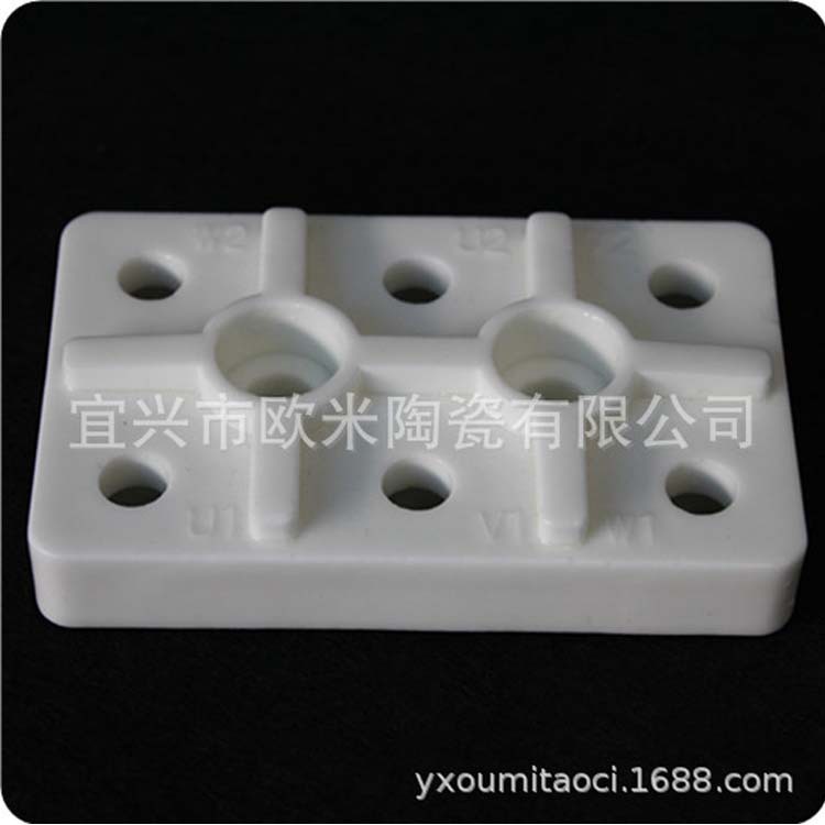 厂家批发电动机陶瓷接线座 电子管陶瓷座 绝缘瓷座