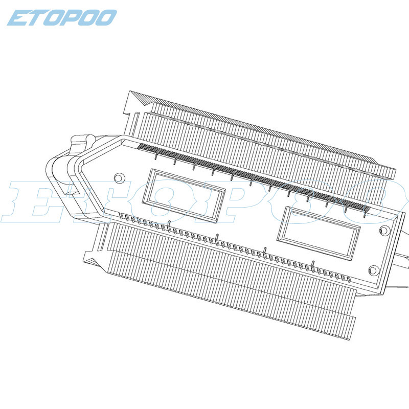 HUOTO 120/250MM 自锁式 多功能 仿形尺 轮廓尺 仿形规