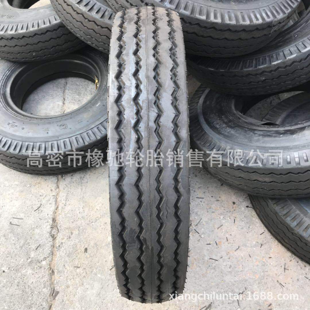 载重卡车尼龙胎650/700/750/825-16羊角 水曲花纹 轻卡货车