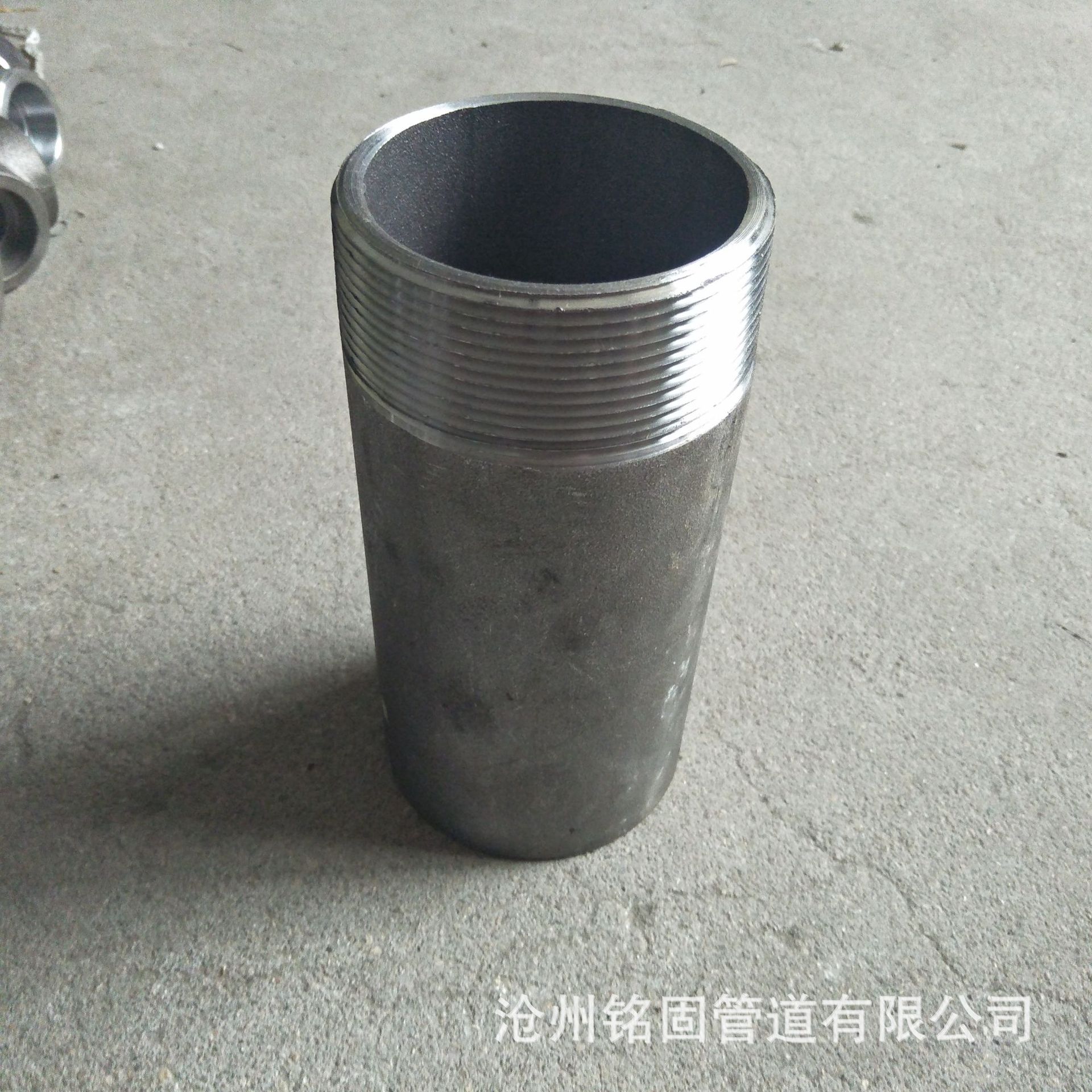 生产锻制管件A105  美标1/2寸单丝管接头 NPT螺纹 外丝接头