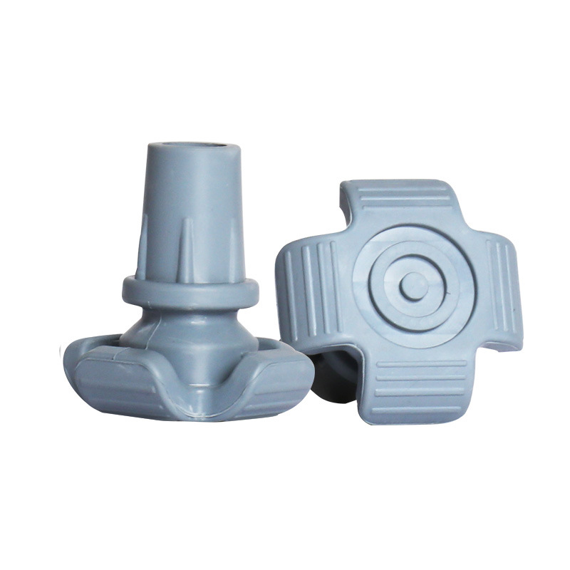 Muleta axila Mini almohadilla de pie de cuatro patas almohadilla de pie de goma