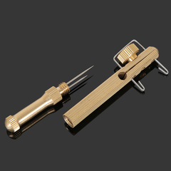 Wholesale pure copper manual hook tying device, dual-purpose line tying device, sub-line knotting device, fishing gear accessories and fishing supplies