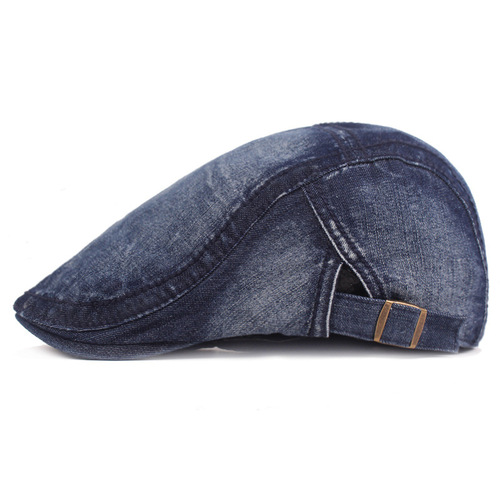 Cowboy cap, beret for men and women, washed cloth old hat, Korean style casual forward hat, foreign trade hat