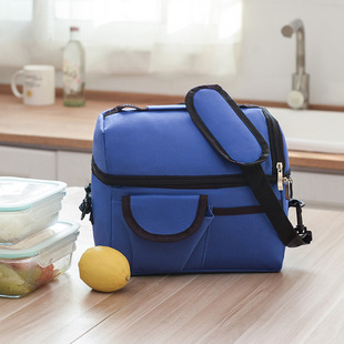 Large Ice Bag Double Layer Insulation Bag Breast Milk Preservation Mummy Bag Food Insulation Lunch Bag