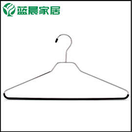 跨境外贸货源铁制浸塑防滑衣架服装店衣架家居衣撑成人晾晒衣挂