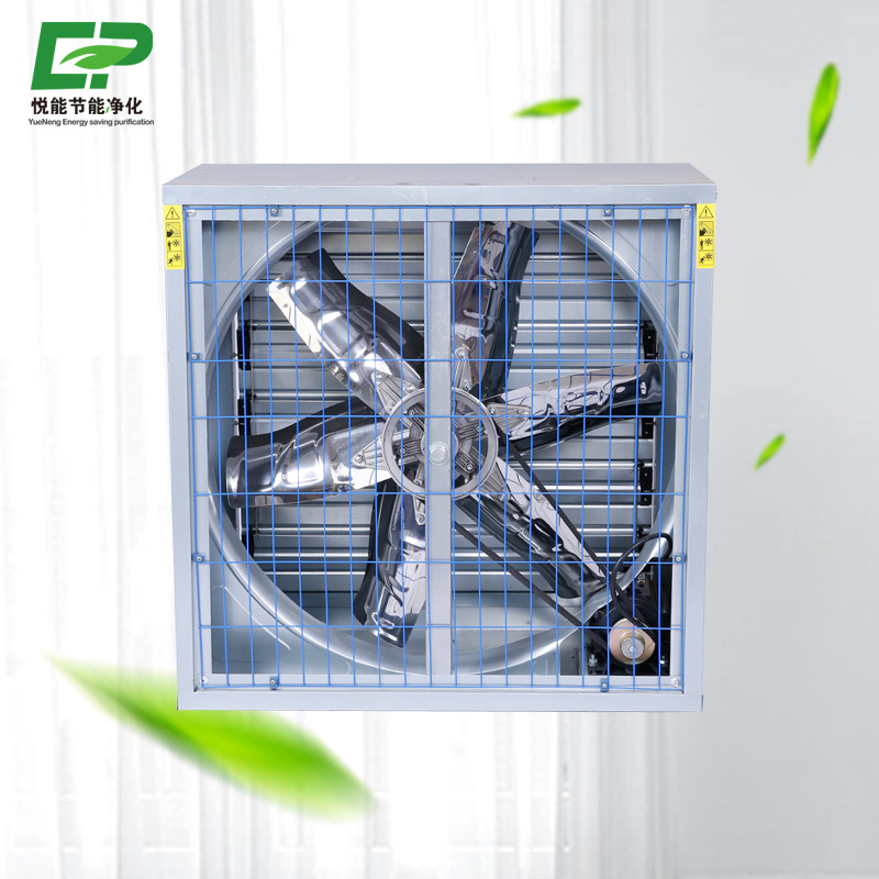 800型工业负压风机380v防腐镀锌板养殖鸡舍用风机工厂车间排风扇