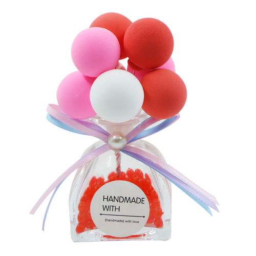 Creative car confession balloon perfume bottle car interior decorations cute balloon car perfume seat car interior decorations