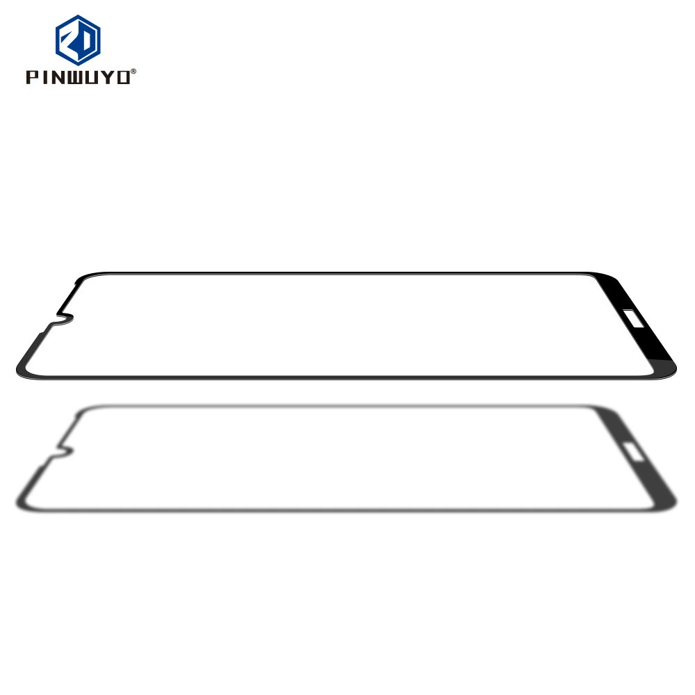 Защищающее стекло PINWUYO, золотой бриллиантовый рисунок, совместимо с Huawei Enjoy 9E, защита экрана
