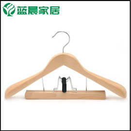 酒店服装店衣架木质西装豪华衣挂展示架宽肩西服套装衣架实力厂家