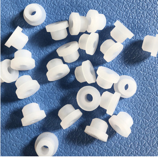 Supply inner 4mmT type wire plug hollow silicone plug wire protection plug coil through hole silicone plug