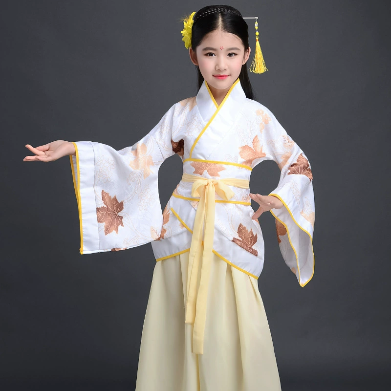 Детский Hanfu, костюм, семейный стиль, детская одежда, для подростков