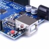 The new version of the improved version of the UNO R3 (CH340G) UNO R3 development board to send a data cable to send it