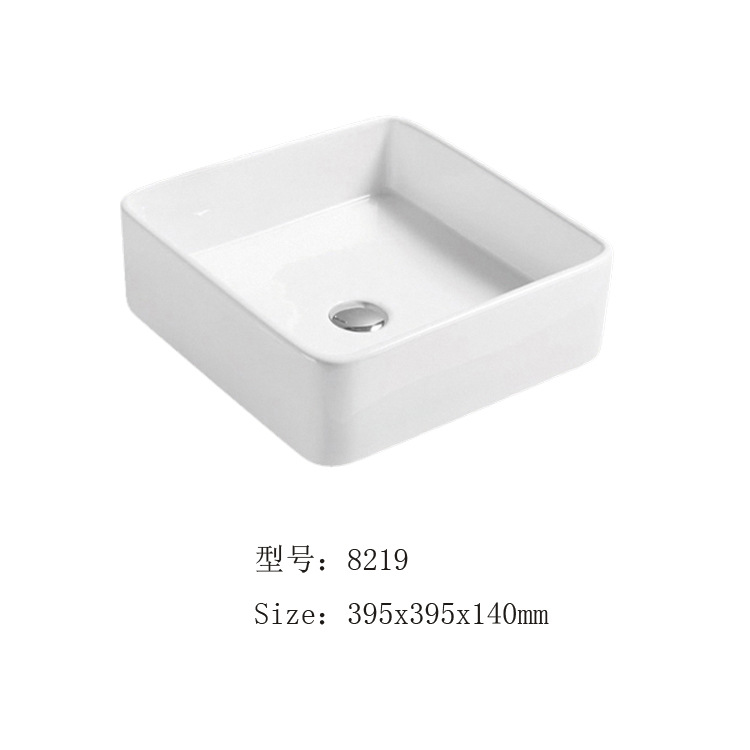 Fábrica creativa nueva Mesa lavabo redondo artístico lavabo de cerámica