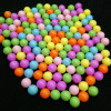 Acrylic plastic solid round beads, factory direct supply