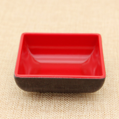 Melamine small dish, vinegar dish, condiment dish, Yiwu daily necessities manufacturer direct sales 1 yuan store supply melamine tableware