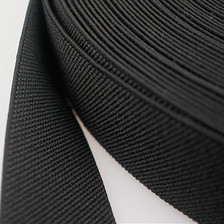 鸿乐兴涤纶双面斜纹松紧带2-5cm橡筋单面斜纹松紧带服装辅料批发