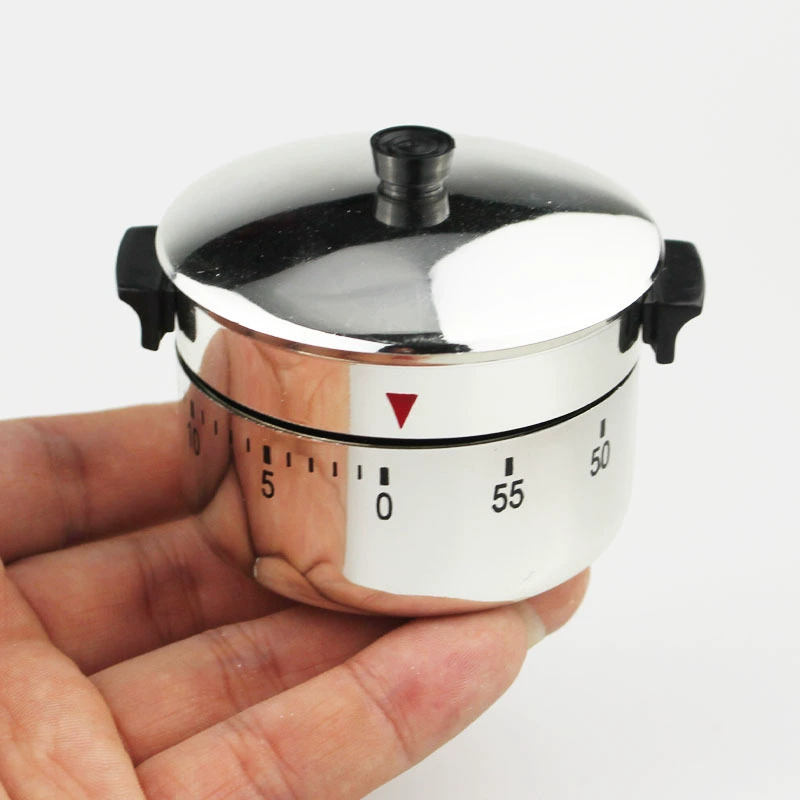 60-минутный механический таймер гальванических скороварка кухня Заводной таймер напоминание