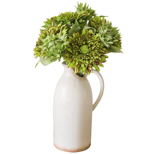 Artificial Sunflower European Style Bunch of Sunflowers Silk Flowers Fake Flowers Dried Flowers Decorative Hand Bouquet Wedding Bridal Decoration Manufacturer