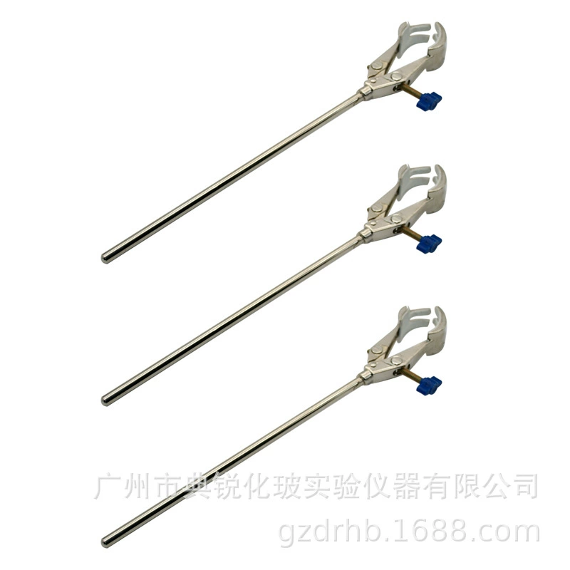 Оптовая продажа универсального зажима с четырьмя когтями из цинкового сплава, удлиненного зажима для колбы с четырьмя тыквами, удлиненного зажима для трубки конденсатора, льготное обращение для больших количеств