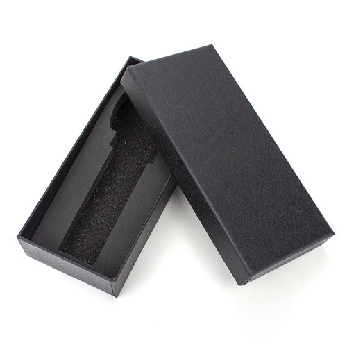 Black long universal watch box manufacturer supplies wholesale watch packaging box gift box watch box plus logo