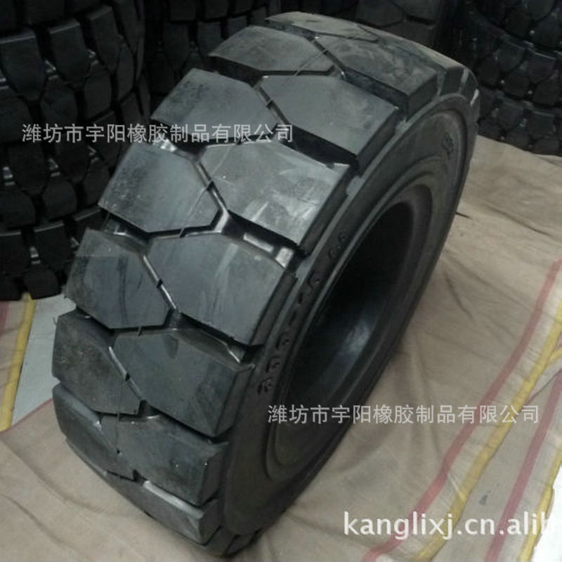 工业机械轮胎    300-15 加厚 315/70-15 实心叉车轮胎