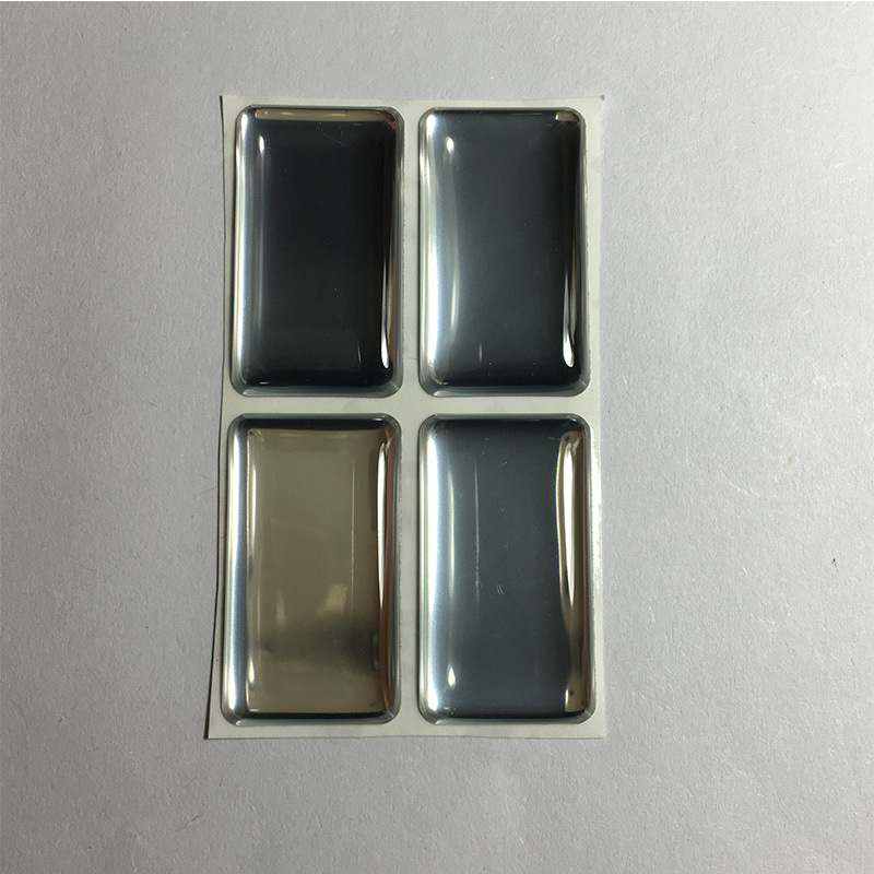 供应LOGO滴胶标贴 椭圆形商标LOGO 包装标签滴胶